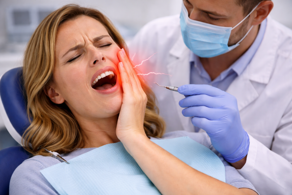 bolesť zubov ošetrenie u zubára